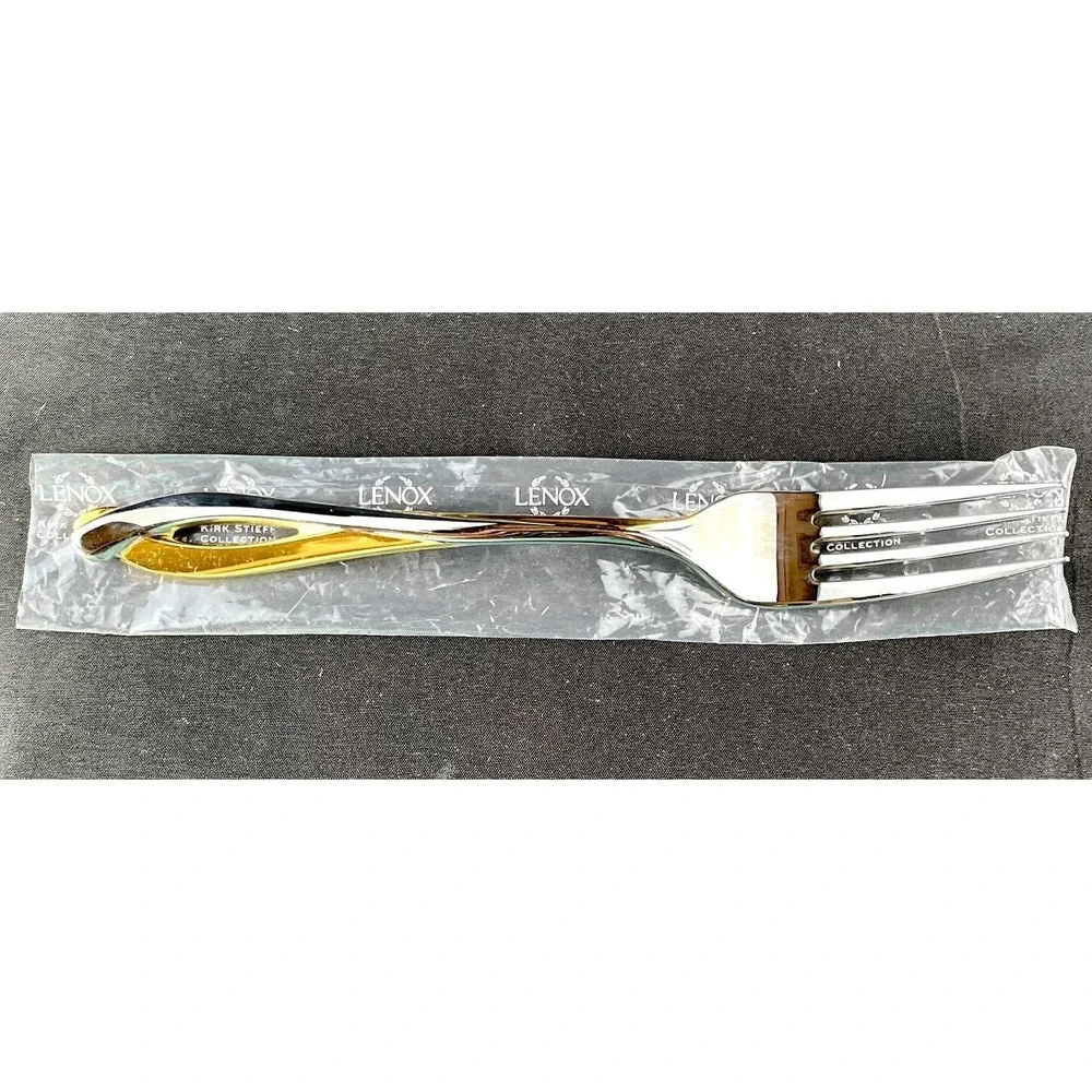 Lenox Debut Gold Stainless Flatware 5 Piece Place Setting 9823092 New
